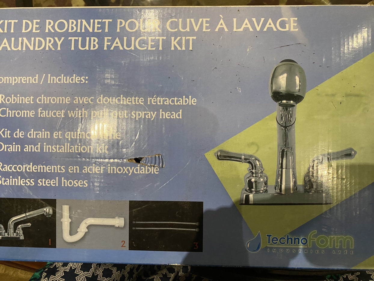 Laundry Tub Faucet Kit - photo 2