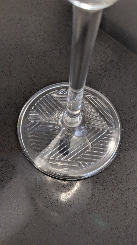 Set of 8 Embossed Champagne flutes - photo 4