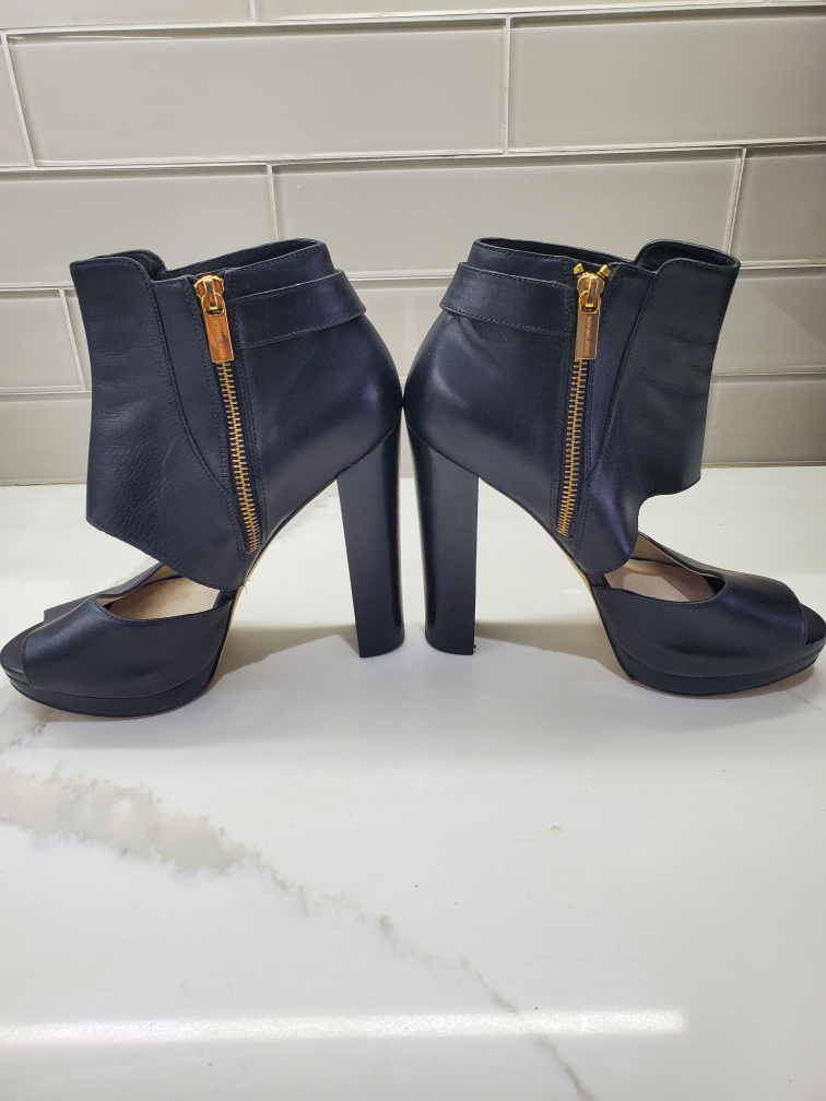 Michael Kors peep toe bootie image indicator(3)