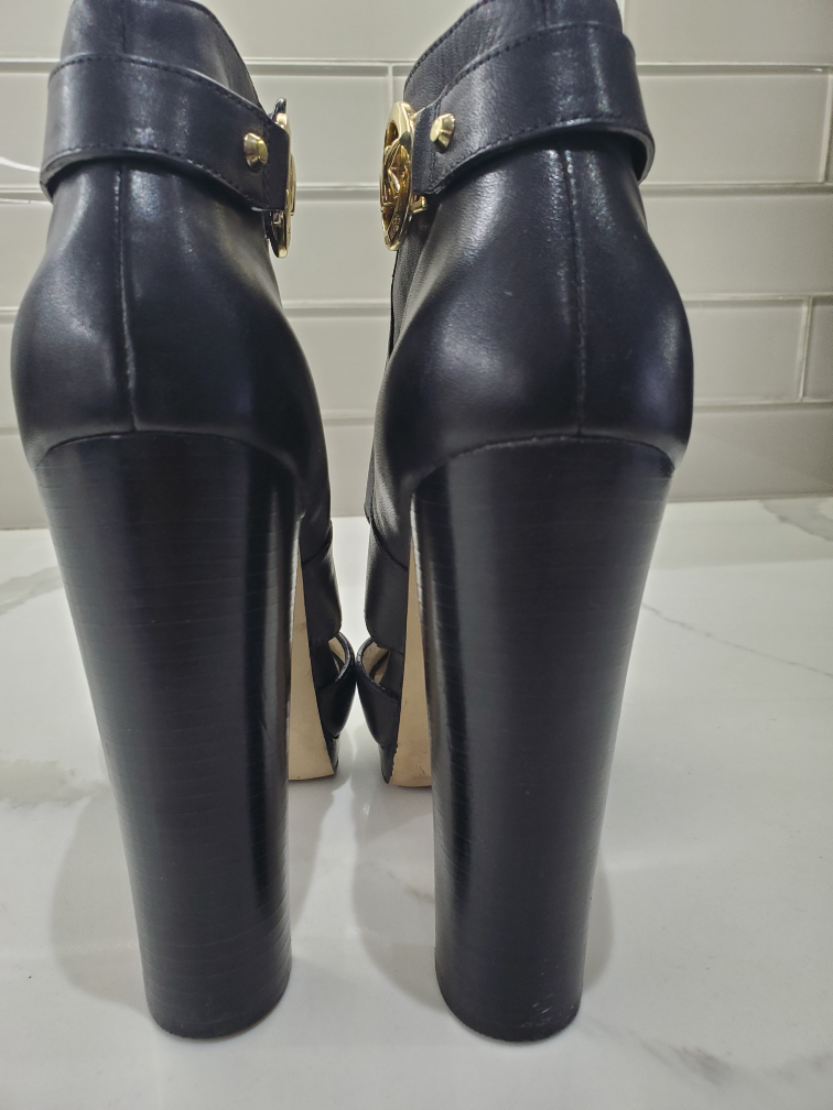 Michael Kors peep toe bootie image indicator(4)