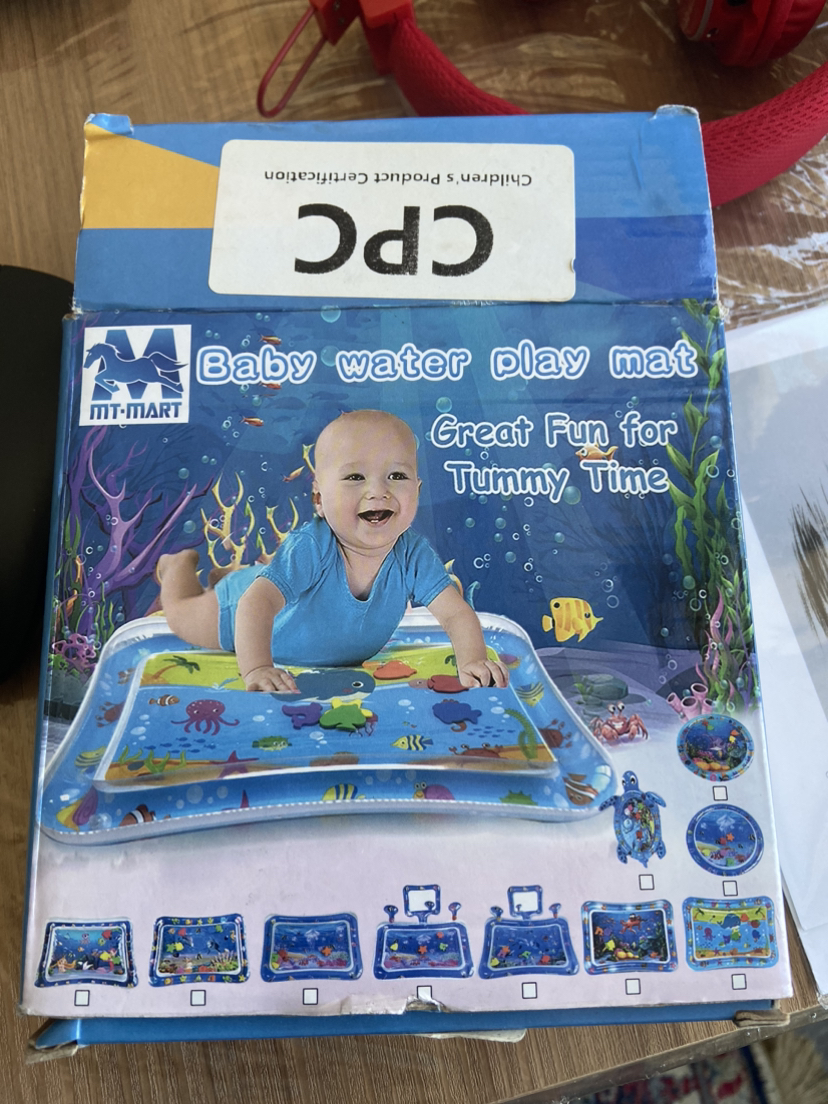Baby water play mat