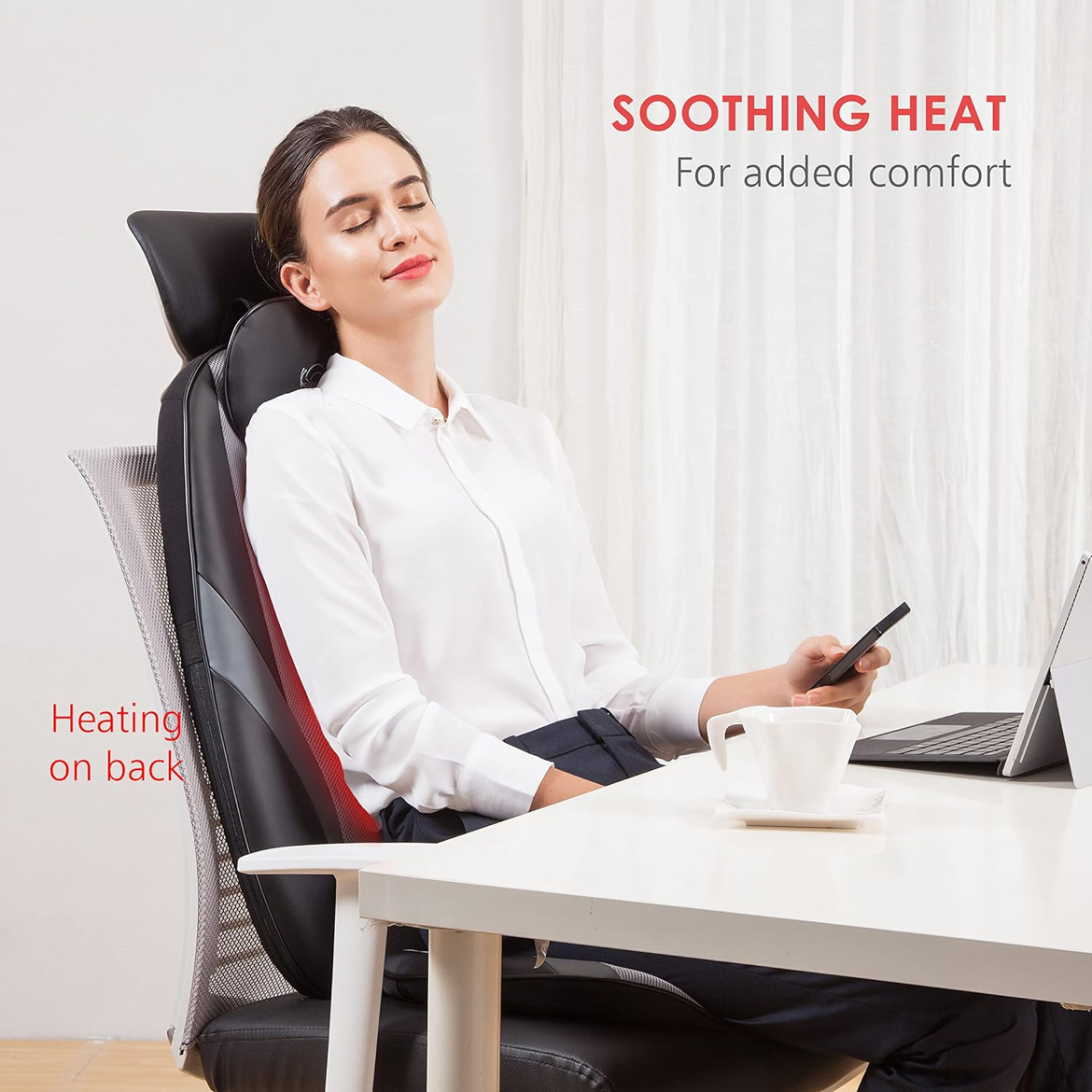 New Snailax Back Massager with Heat - photo 4