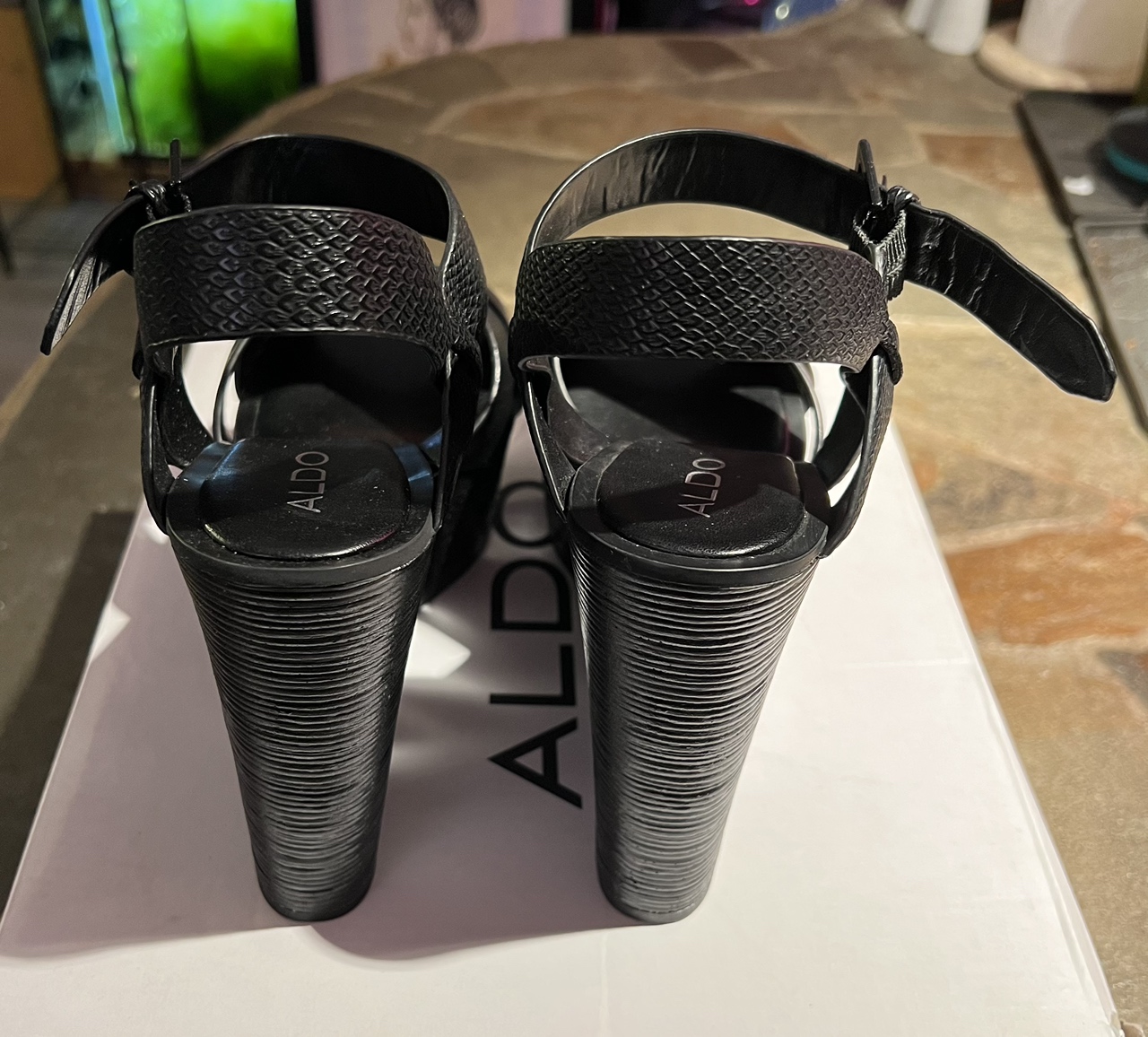 Aldo Regnano Wedge Sandal (Women’s 8)(LNIB) image indicator(4)