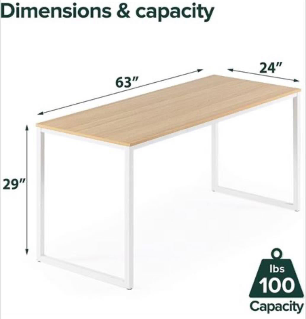 *BNIB*Zinus large studio table looking for trades or cash offers - photo 2
