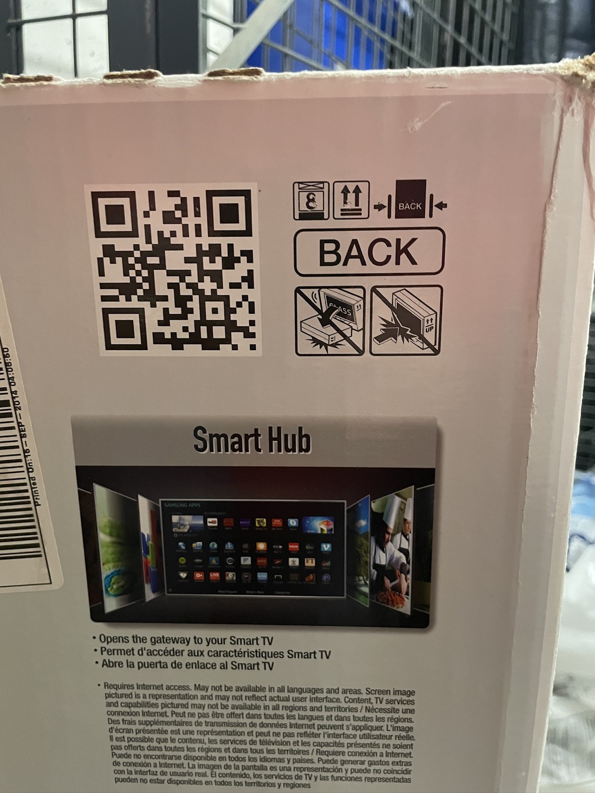 SAMSUNG LEDTV 32�” smart TV image indicator(3)