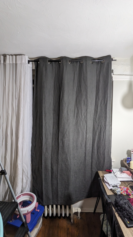 Faux-Suede Black-out Curtains