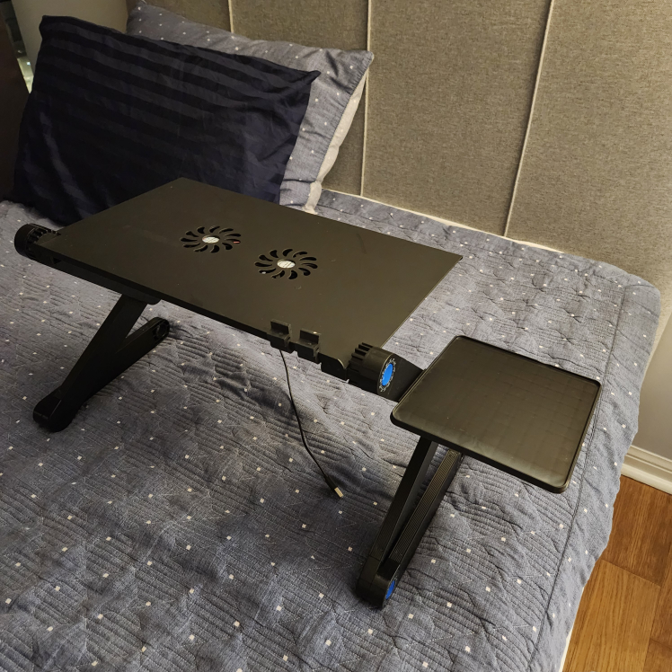 Bed Tray with Cooling fans, moving sale! thumbnail
