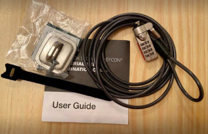 New Targus DEFCON T-Lock Serialized Combo Cable Laptop Lock New - photo 3