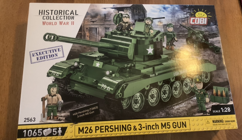 Cobi M26 Pershing Executive Edition. Building block set thumbnail