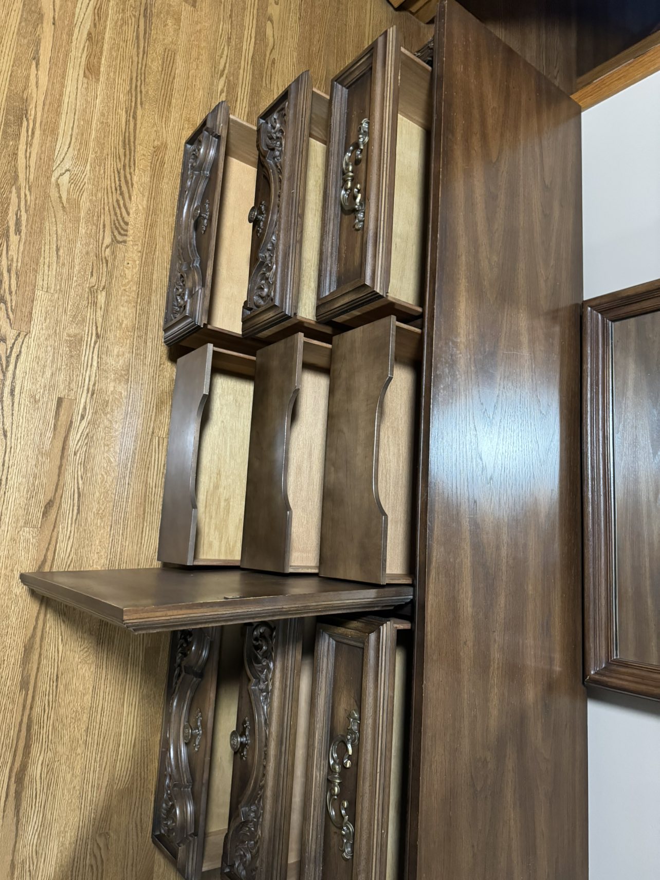5 piece vintage queen bedroom set - photo 5