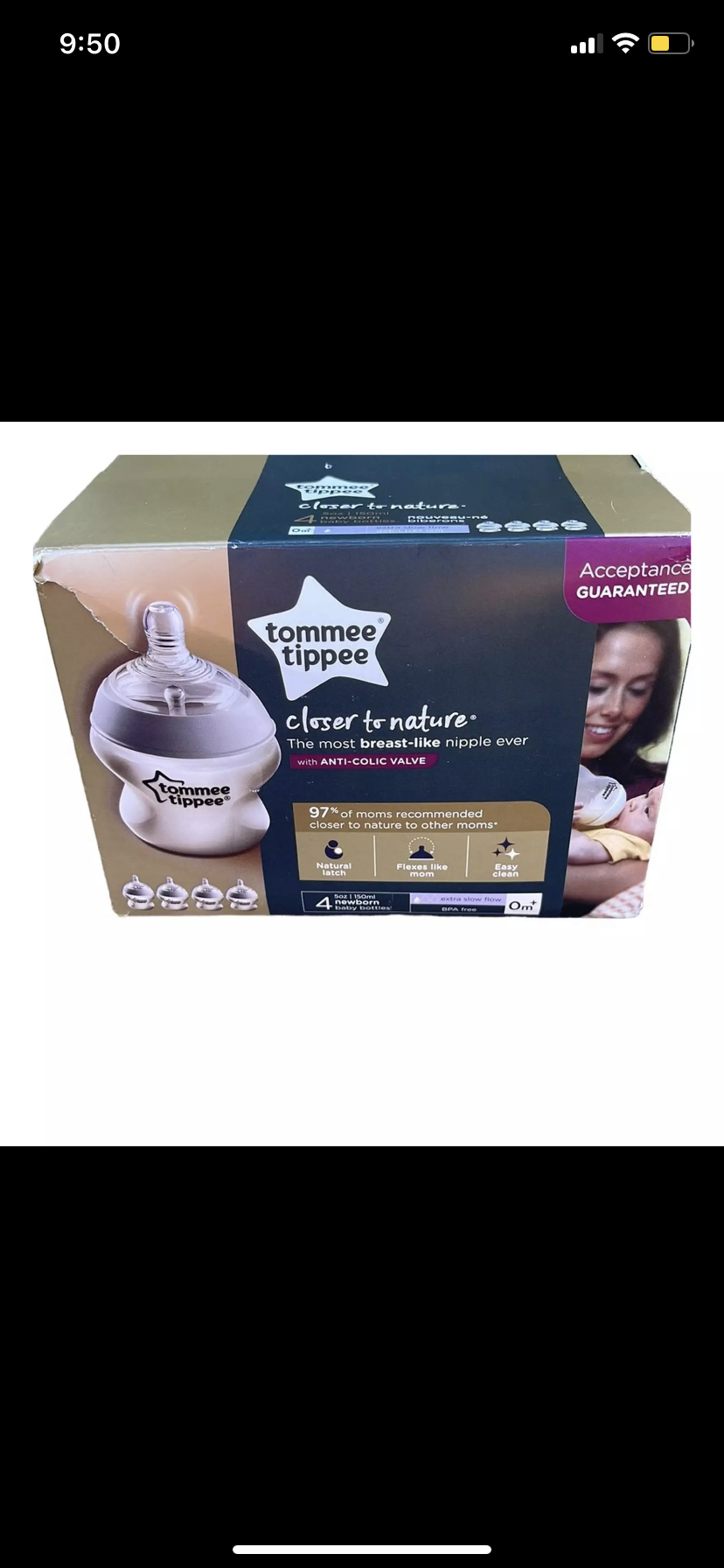 tommee tippee newborn 5 oz bottles thumbnail