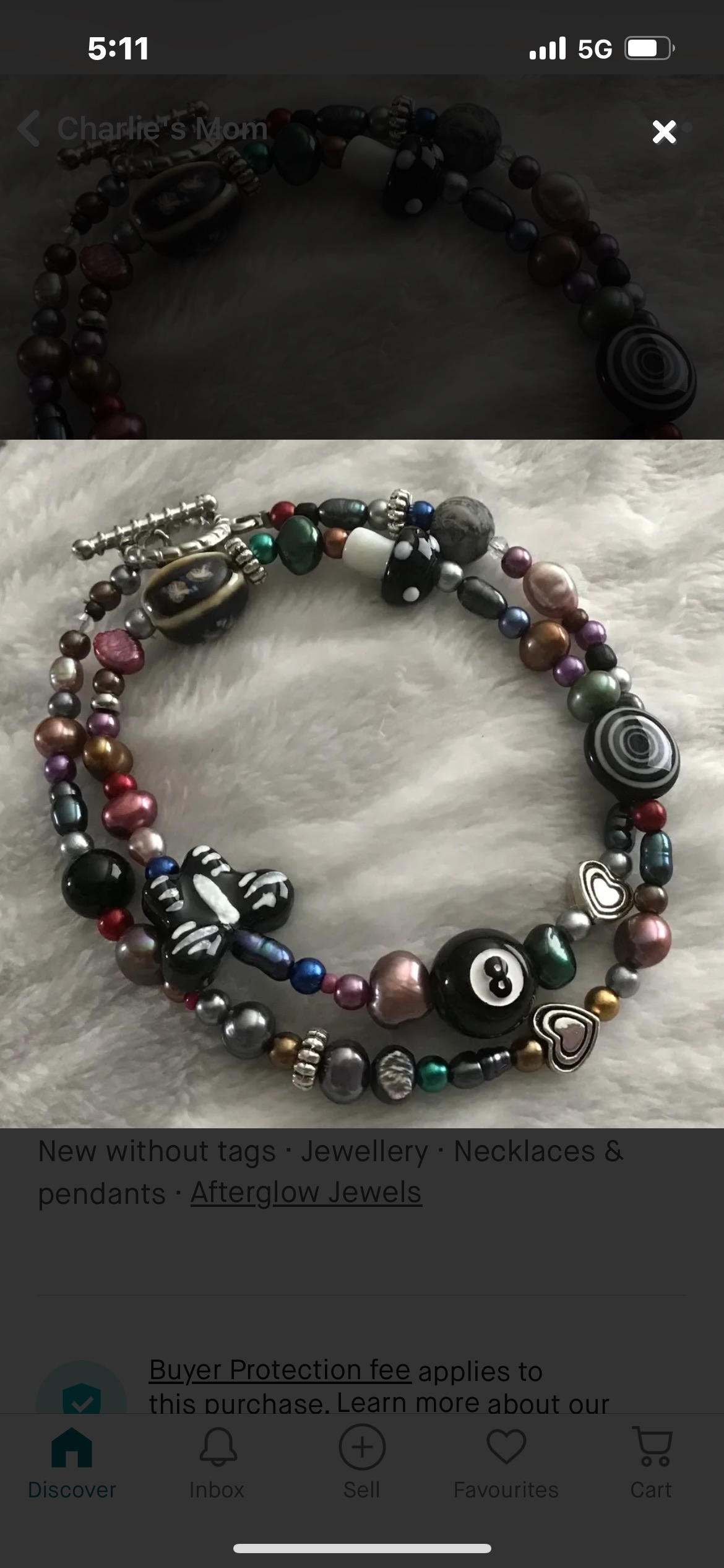 ✨✨Afterglow 16” Beaded Necklace image indicator(6)