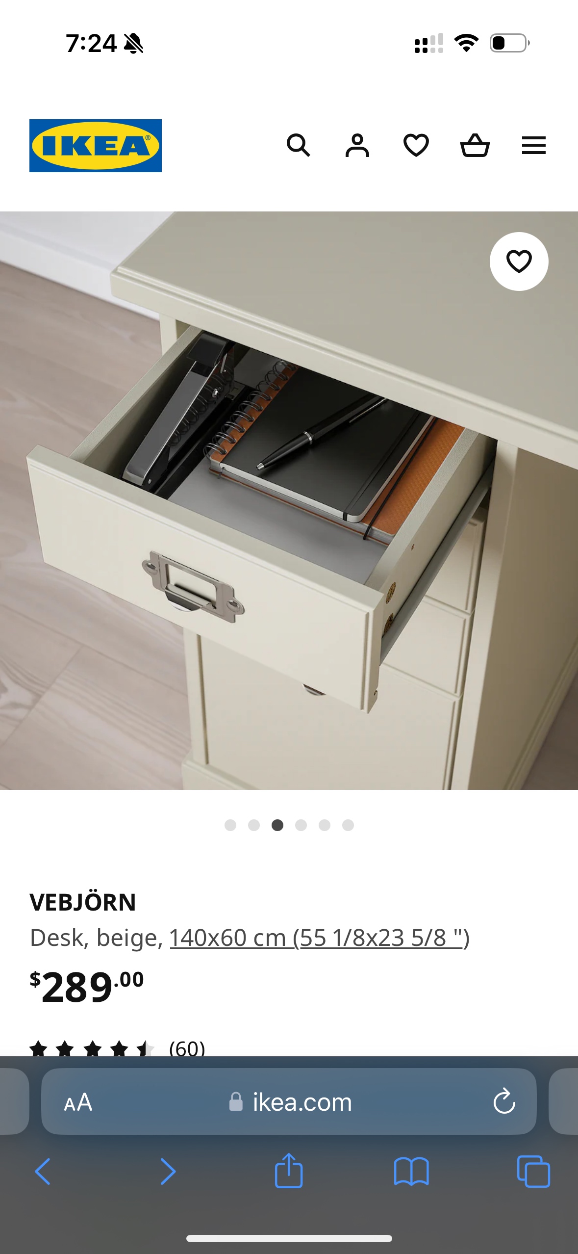 Ikea VEBJÖRN Desk - photo 4