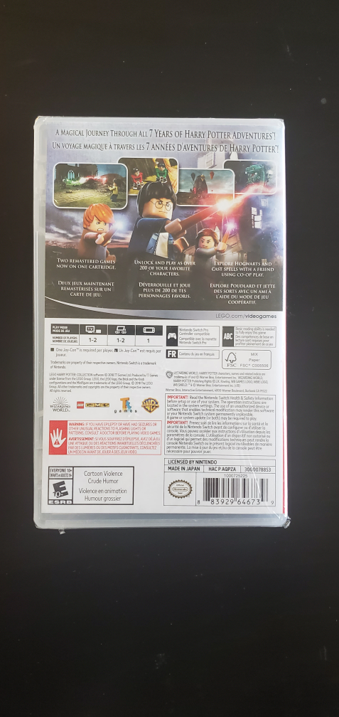 Sealed Lego Harry Potter Collection Nintendo Switch image indicator(2)