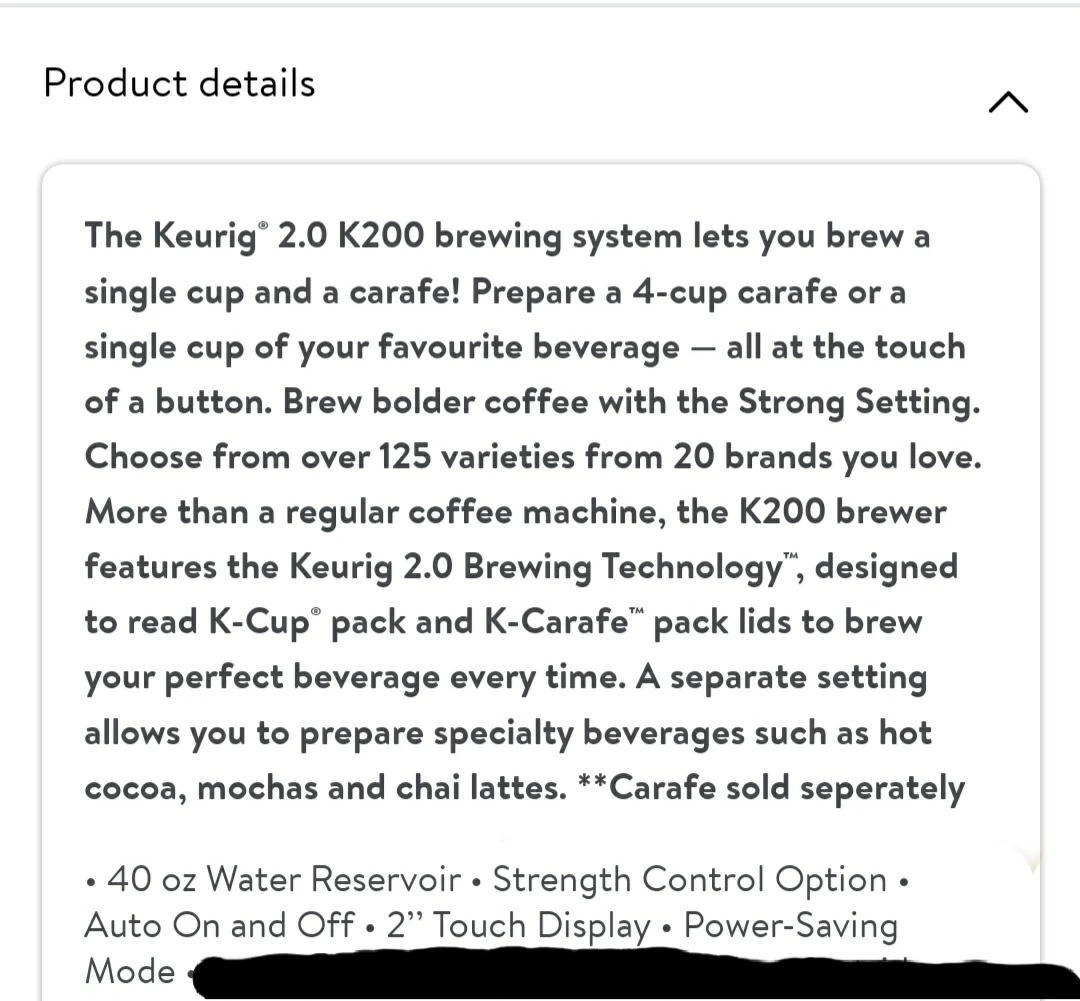 Coffee Maker: Keurig 2.0 (includes free goods) - photo 2
