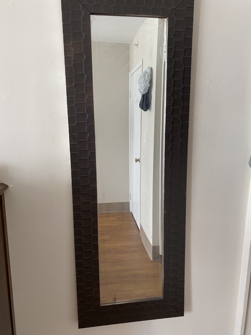 Long black mirror #freecycle