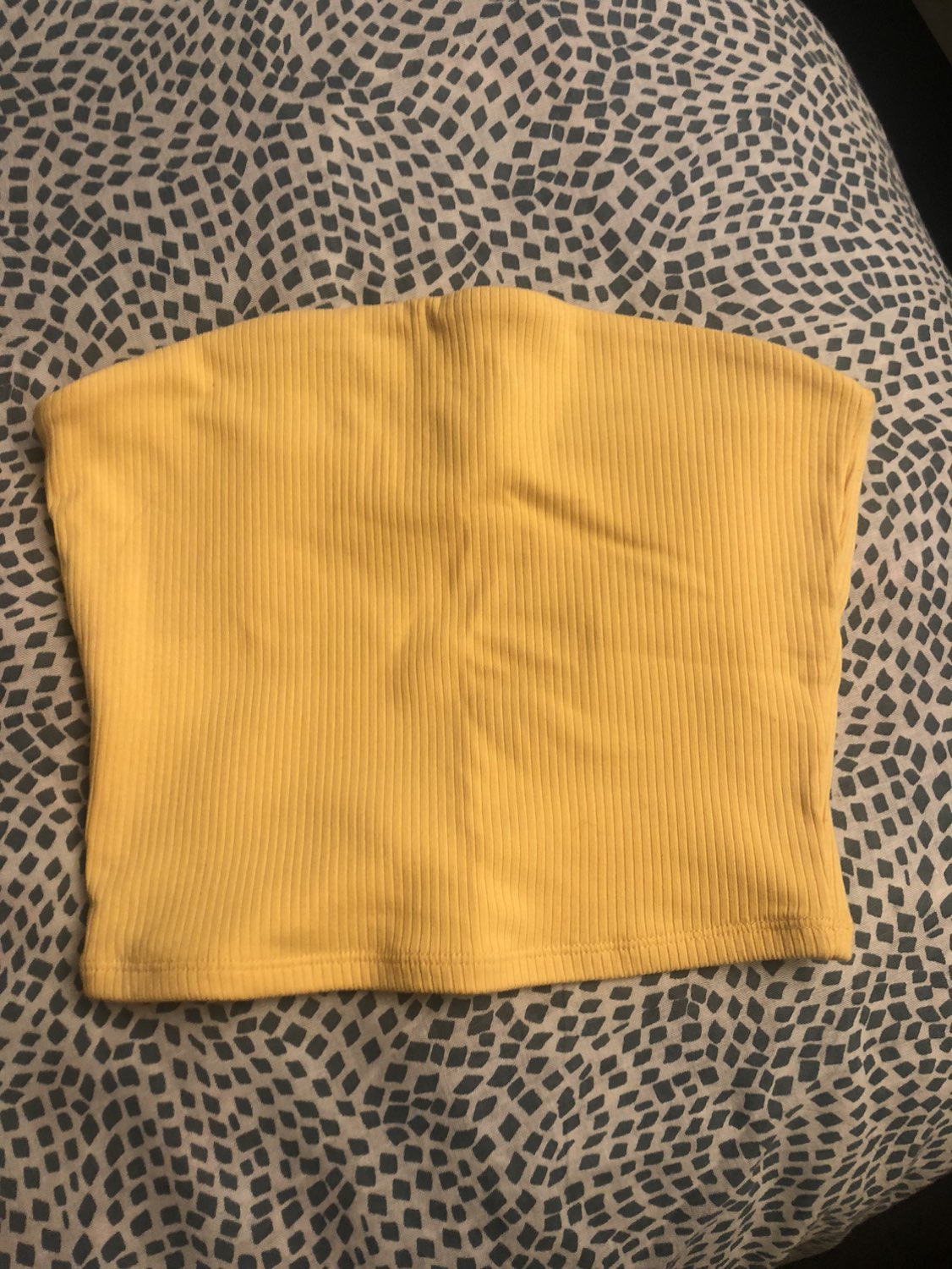 Yellow Tube Top