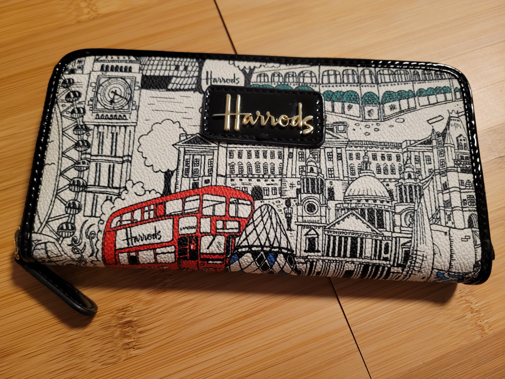 Moving Sale! HARRODS wallet - like new thumbnail