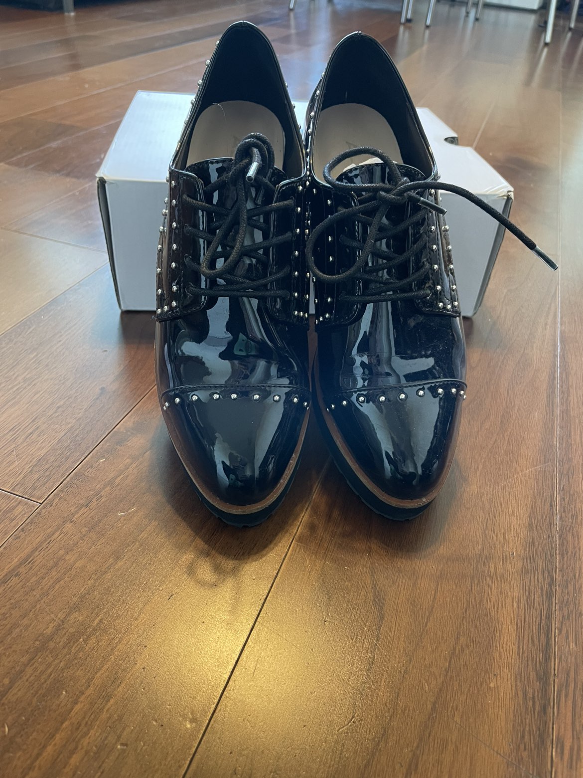Aldo Patent Platform Shoes 🥕 thumbnail