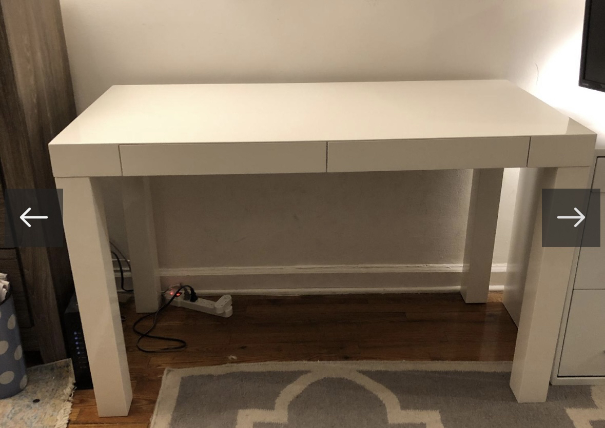 West Elm Parsons Desk - photo 4