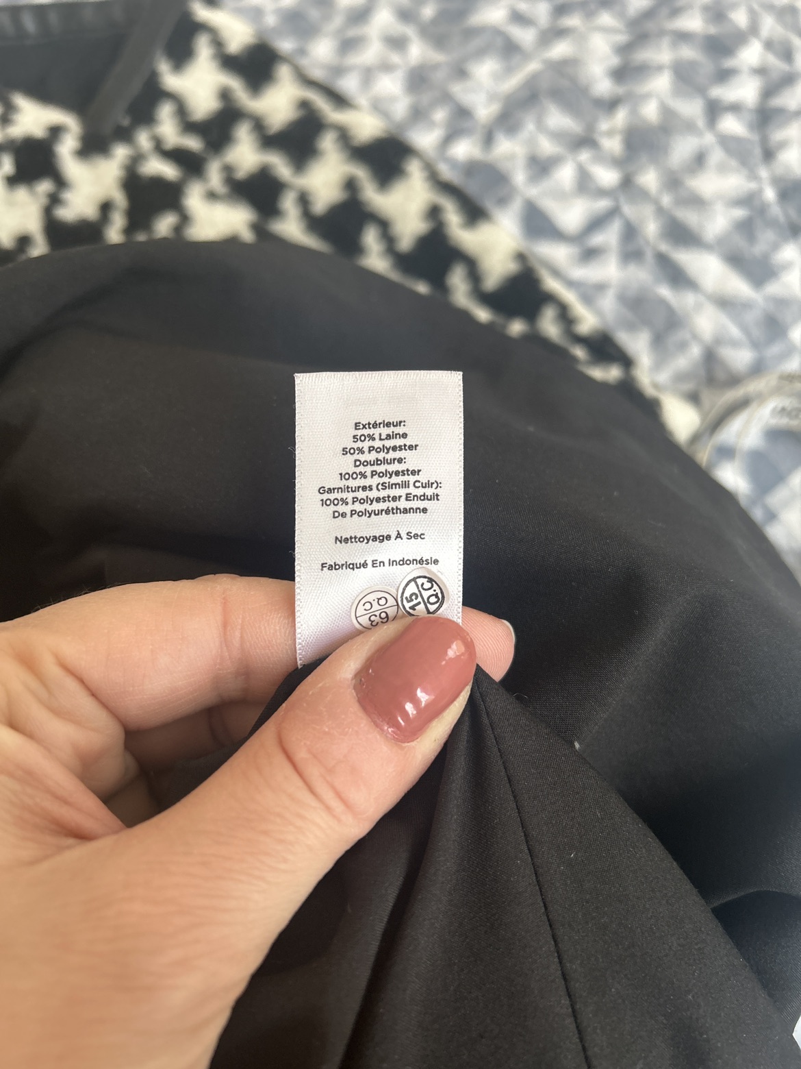 Vintage 50% Wool Skirt (size 10) image indicator(9)