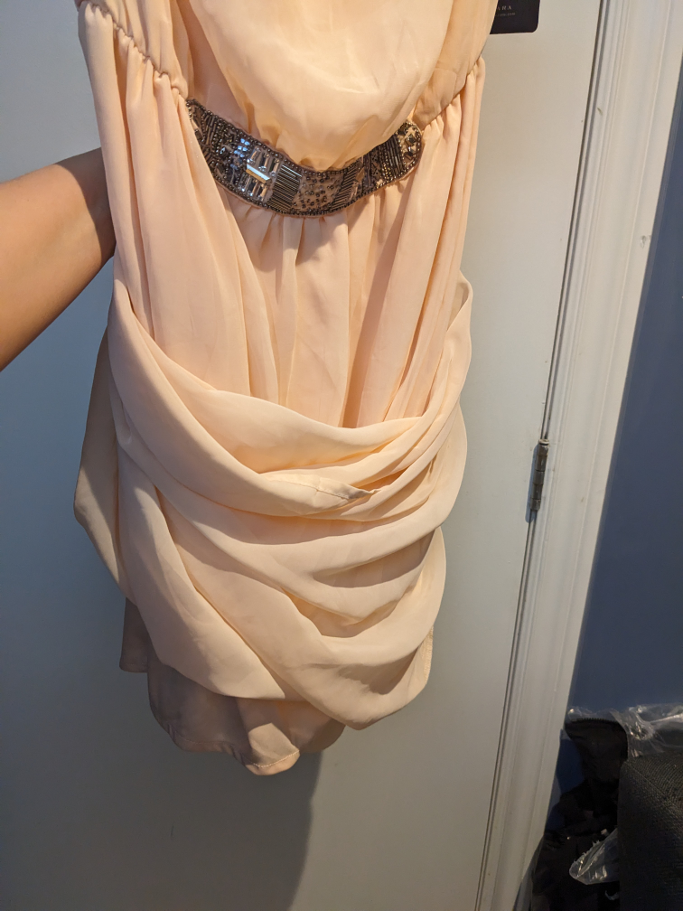 Gorgeous Brand New With Tag Size M Women Zara Dress image indicator(9)