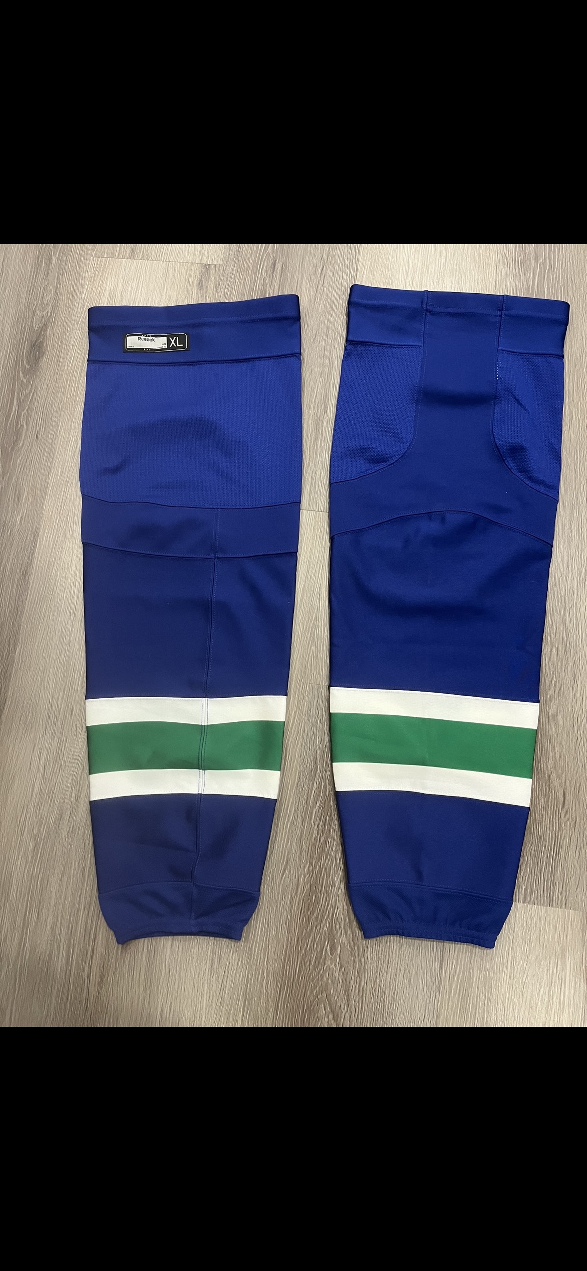 Authentic Vancouver Canucks Alex Edler Hockey Socks