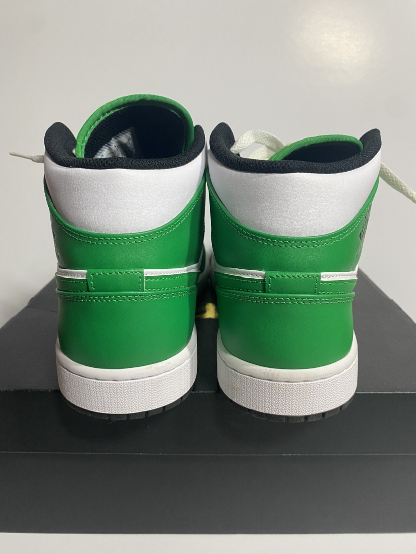 Jordan 1 Mid Lucky Green - photo 4