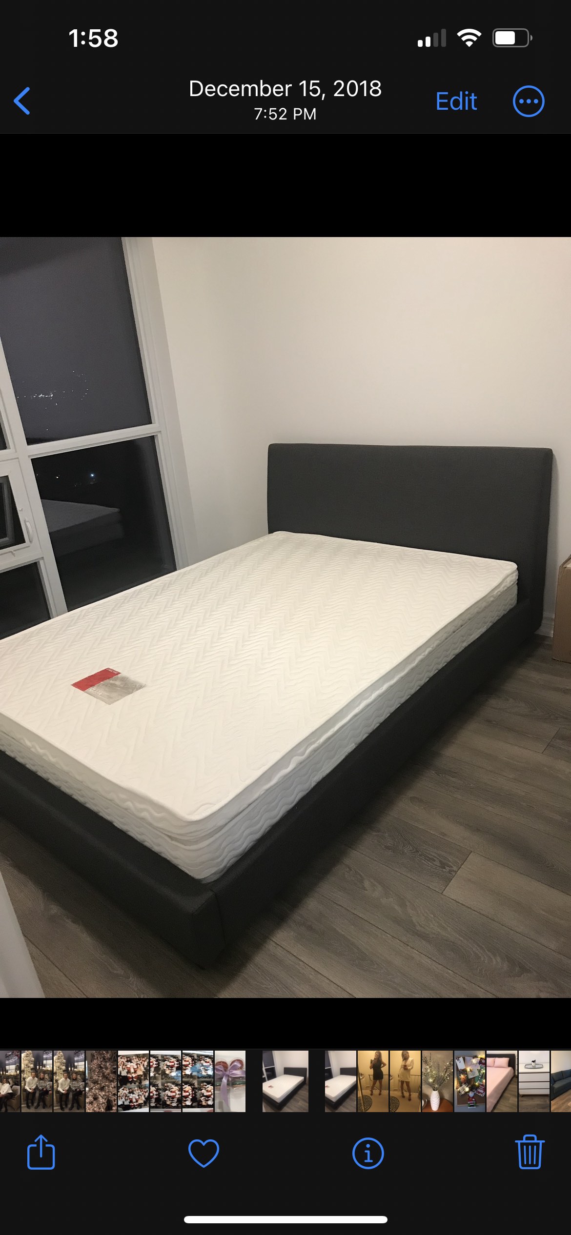 Structube Queen Size Bed