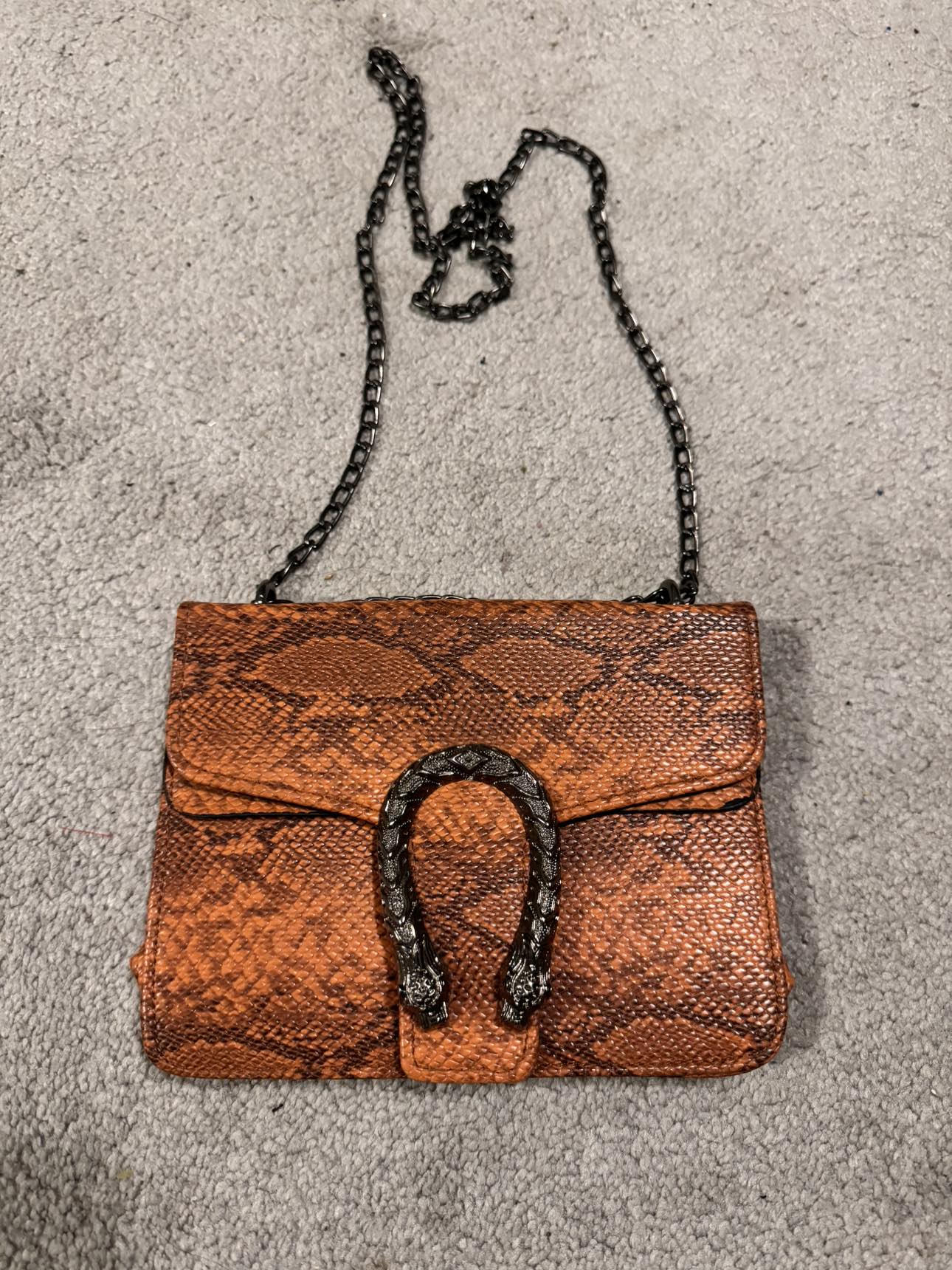 Snake print Sling bag (New) thumbnail