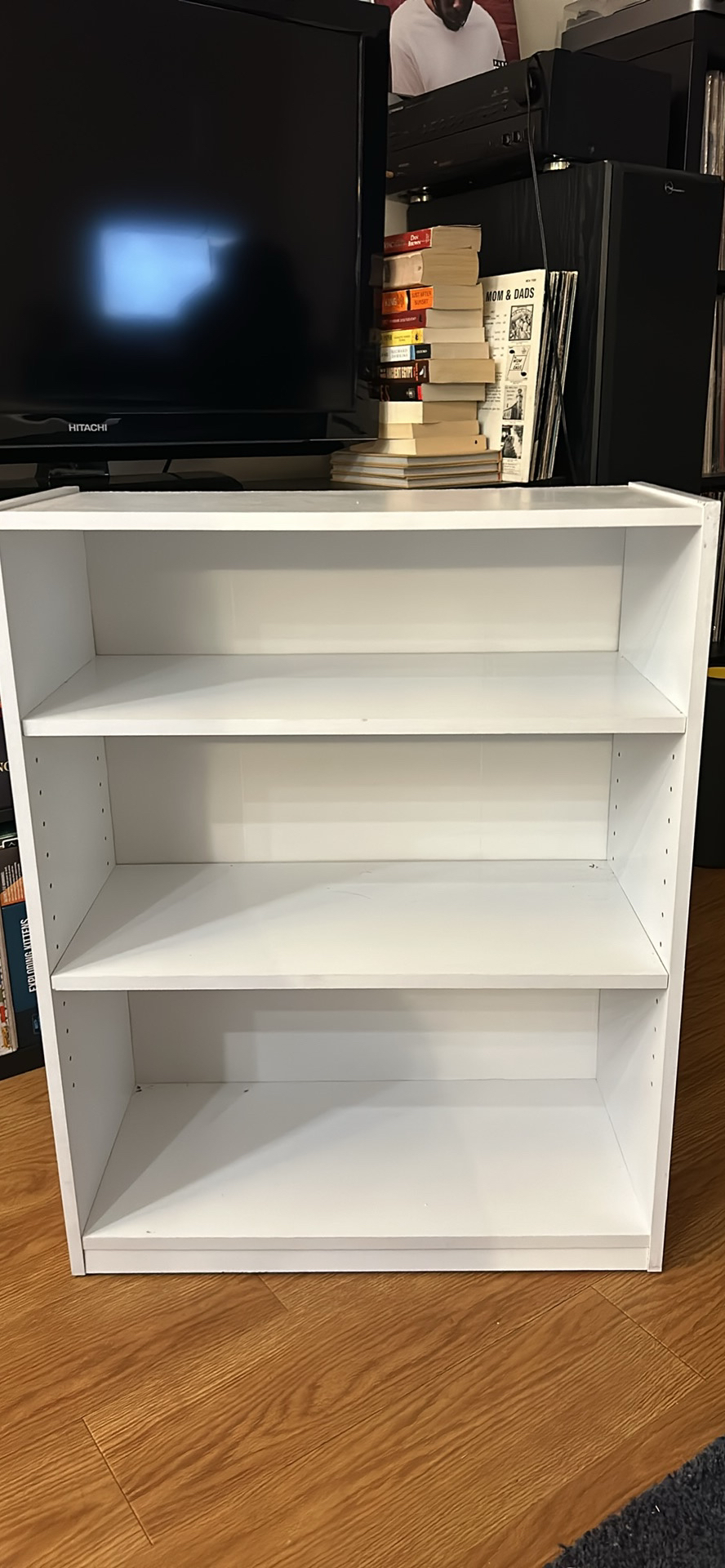 IKEA white bookshelf