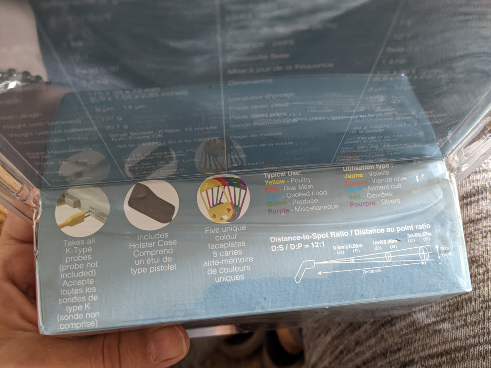 Infrared Food Safety Thermometer - photo 2