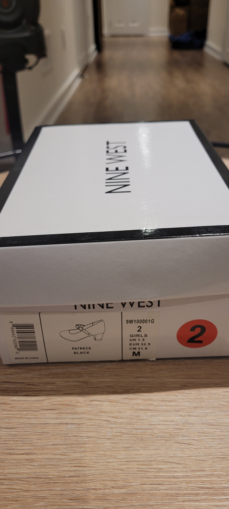 Girls Nine West Shoes Size 2 image indicator(4)