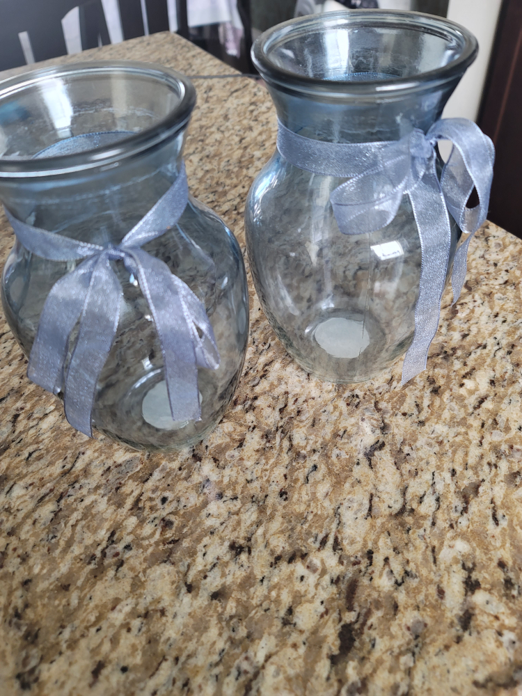 glass flower case #freecycle - photo 4
