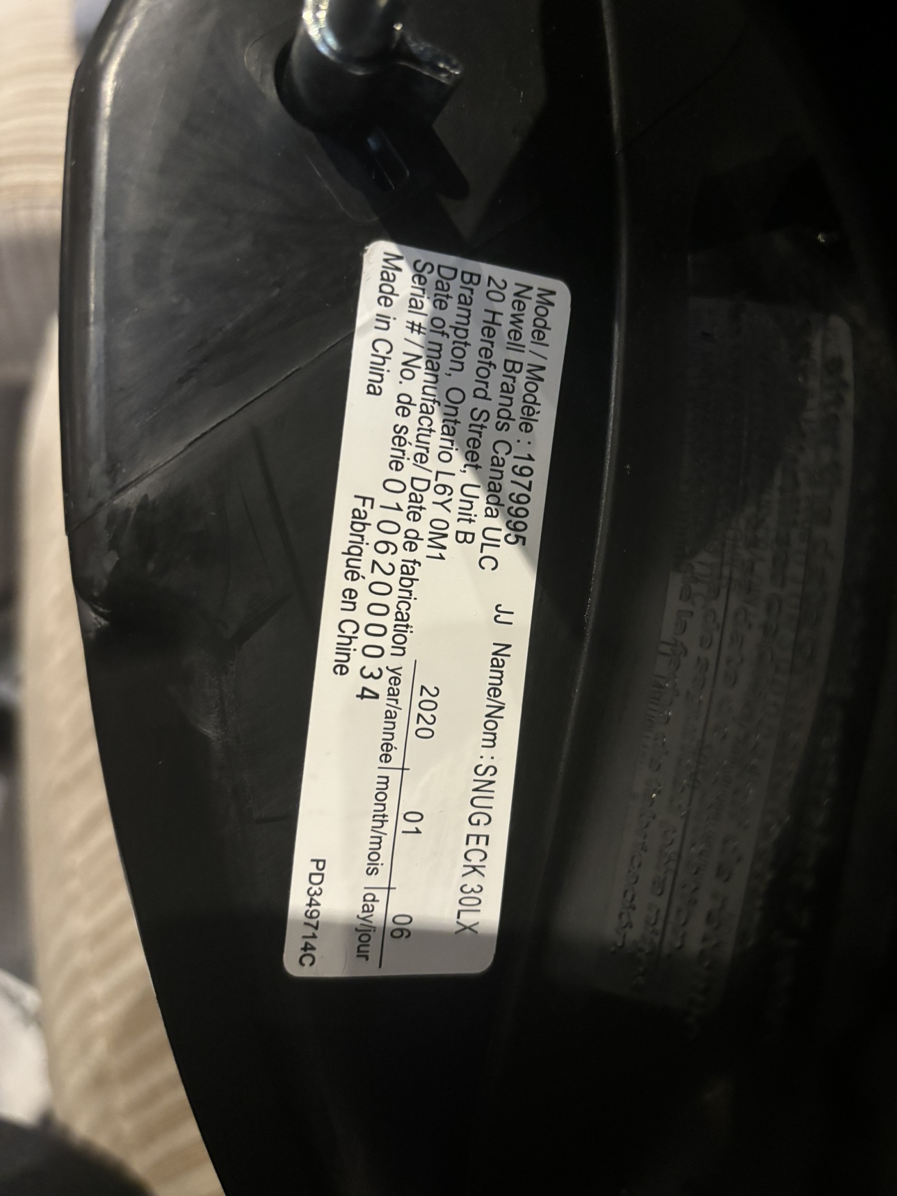 Graco SnugRide 35, Lite Travel System image indicator(3)