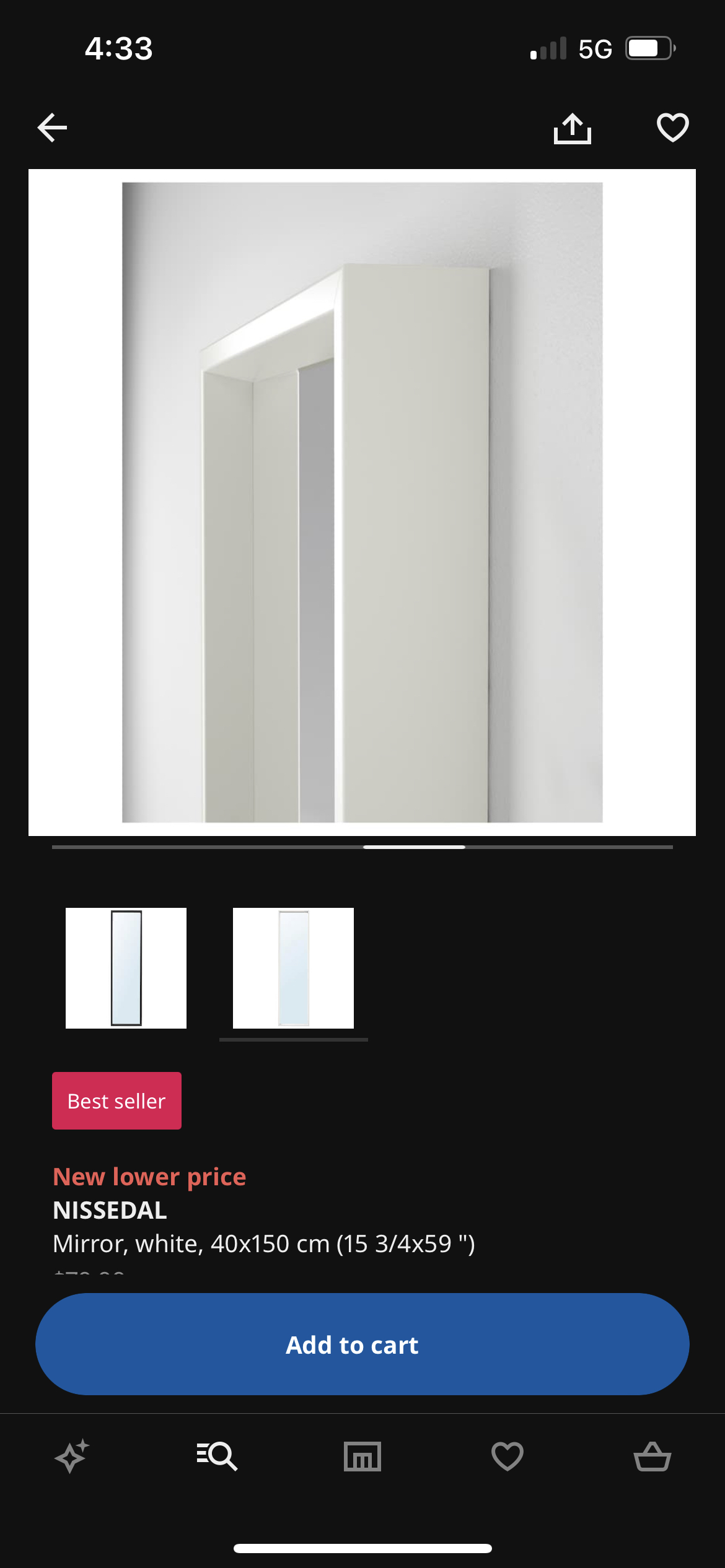 Ikea mirror