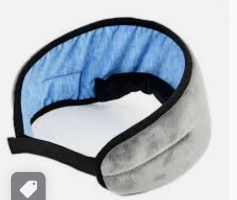 3D Sleep Eye Masks Bluetooth/Music Grey/Black😴 (See Desc) - photo 4