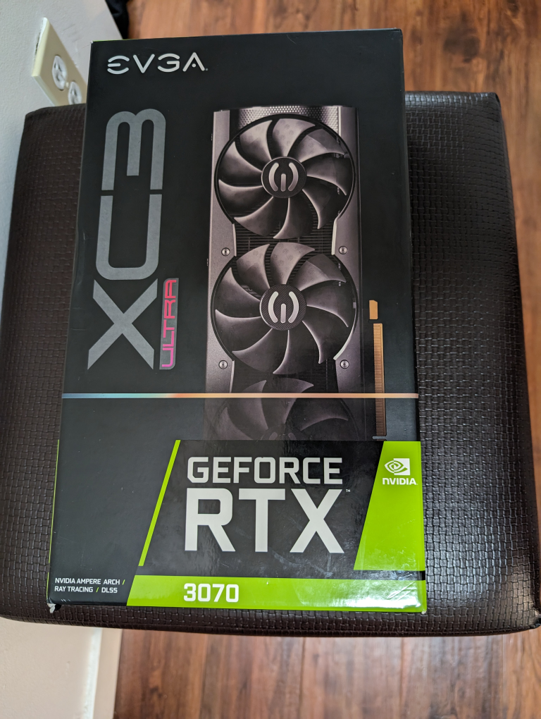 RTX 3070 EVGA GEFORCE XC3 ULTRA GAMING 8GB - photo 4