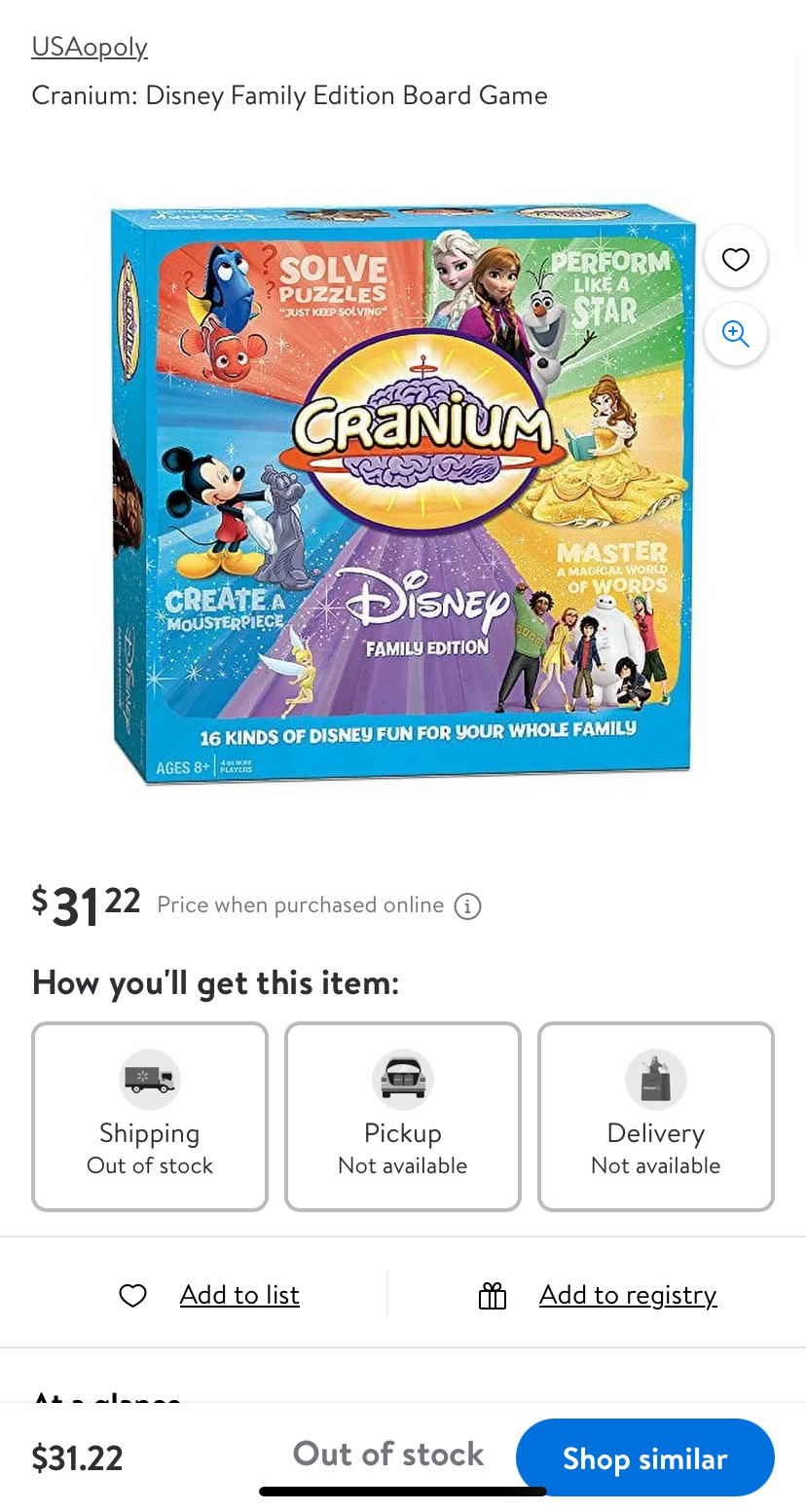 🆕 Cranium: Disney Family Edition Board Game image indicator(3)