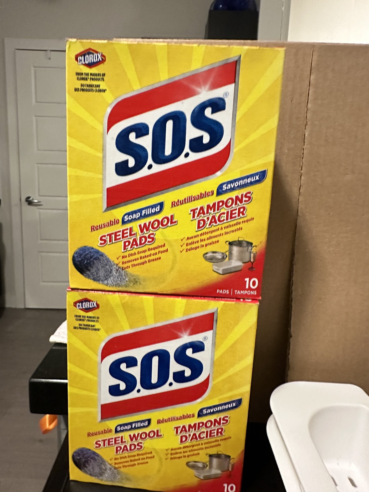 Cleaning supplies, kitchen sink organizer selling as a bundle