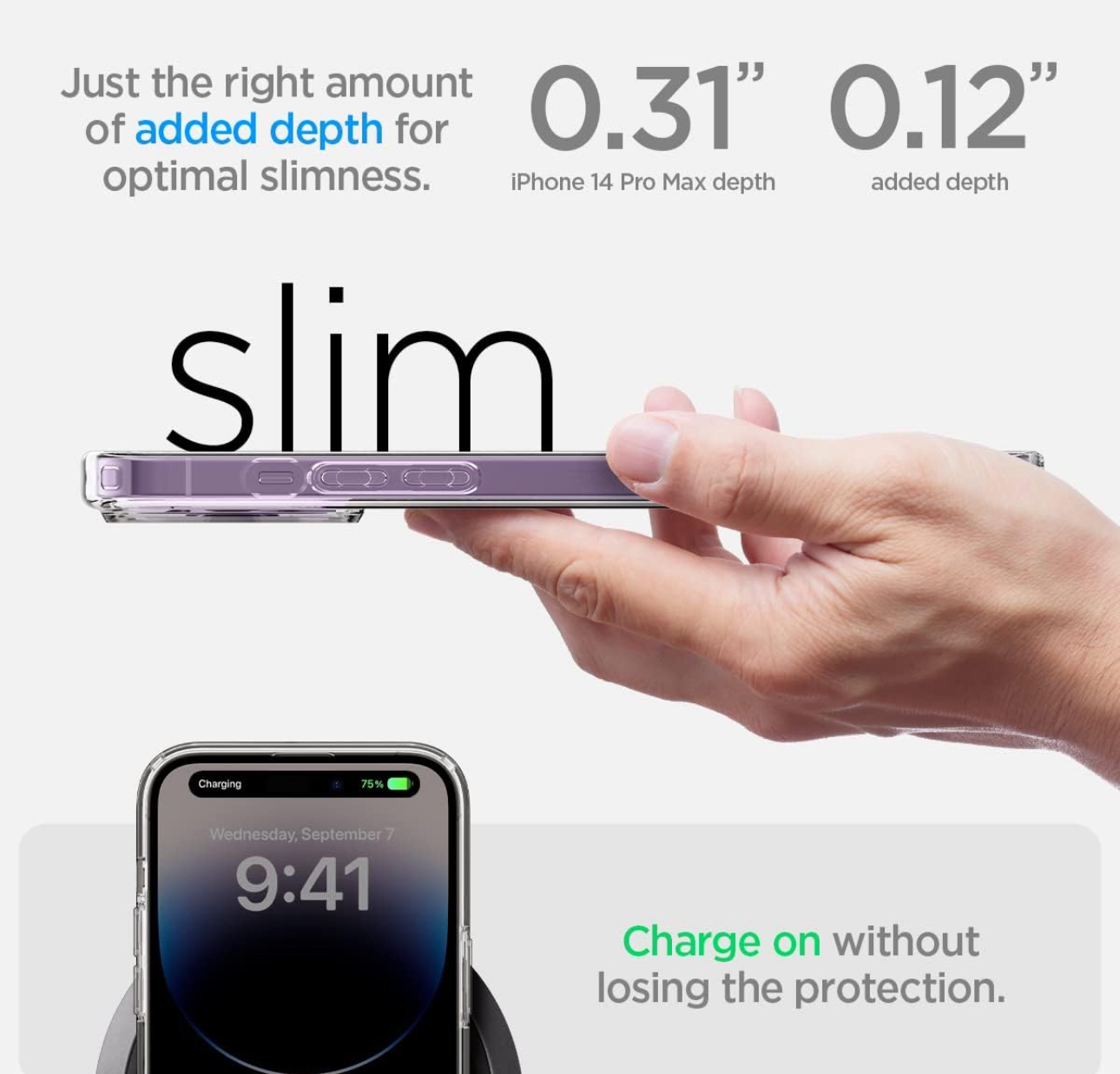 Spigen iPhone 14 Pro Max MagSafe Case image indicator(5)