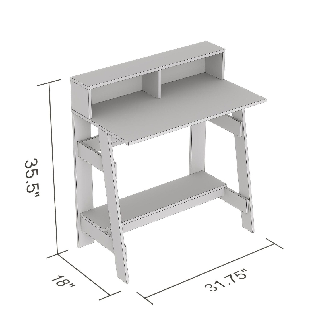 Brand New Computer Desk for small spaces 31.75"L - photo 2