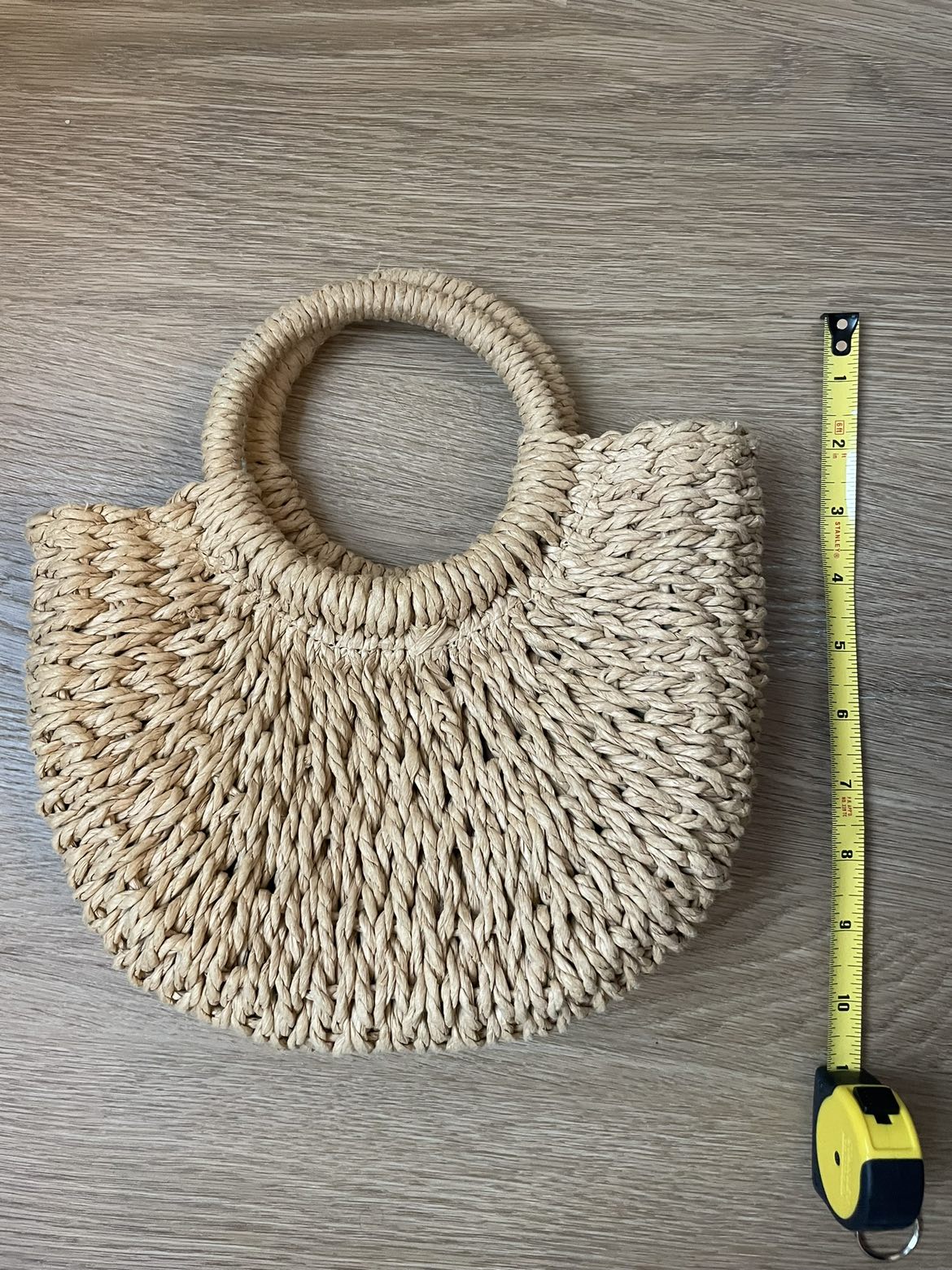 Straw handbag - photo 3