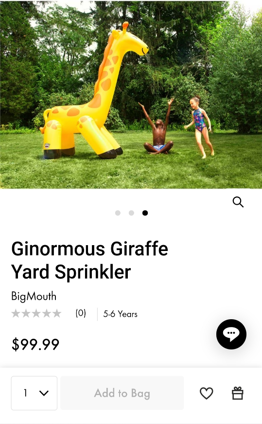 Outdoor Play  Ginormous Giraffe Yard Sprinkler - photo 3