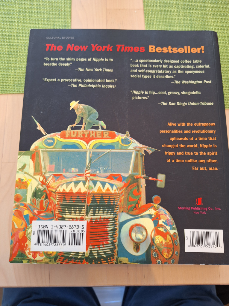 Hippie Bary Miles Mint Large  Paperback Book image indicator(2)