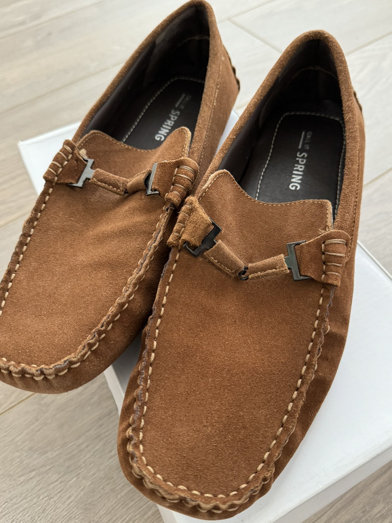Call It Spring Men’s Suede Loafers (size 11) thumbnail