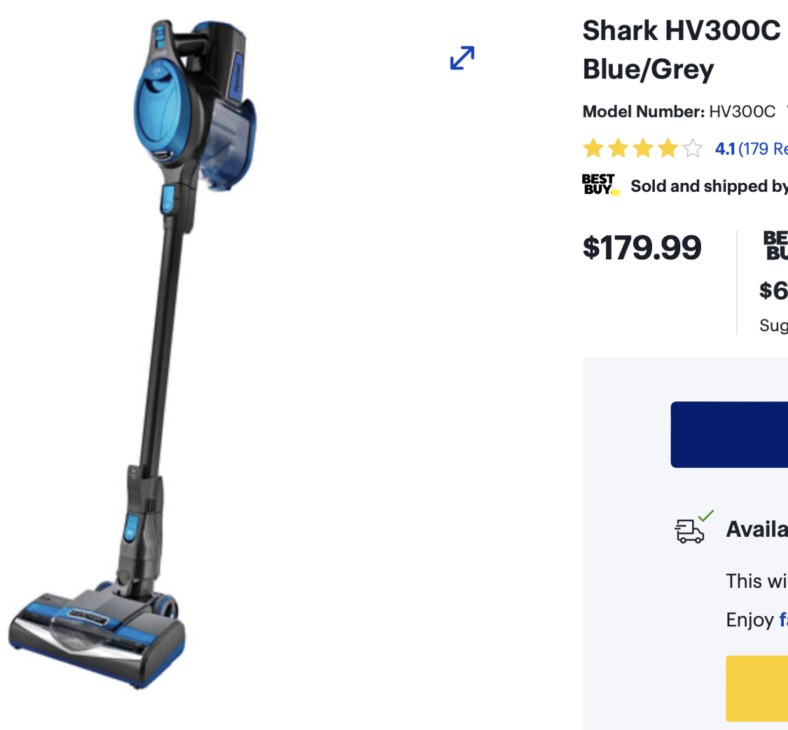Shark Vacuum Cleaner, Rocket Ultra-Light - photo 2