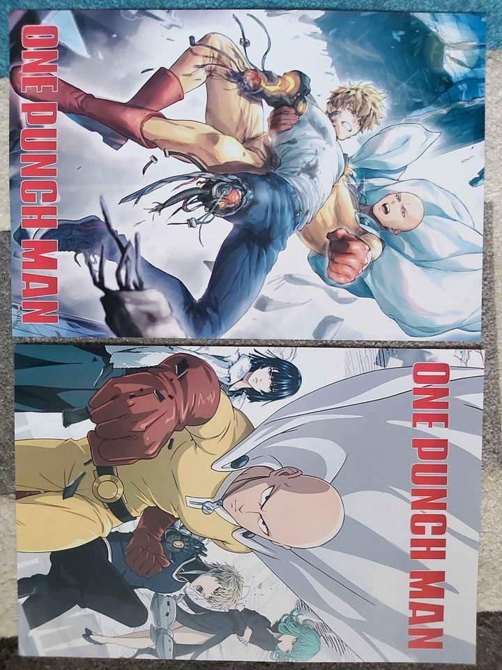 one punch man anime posters - photo 2