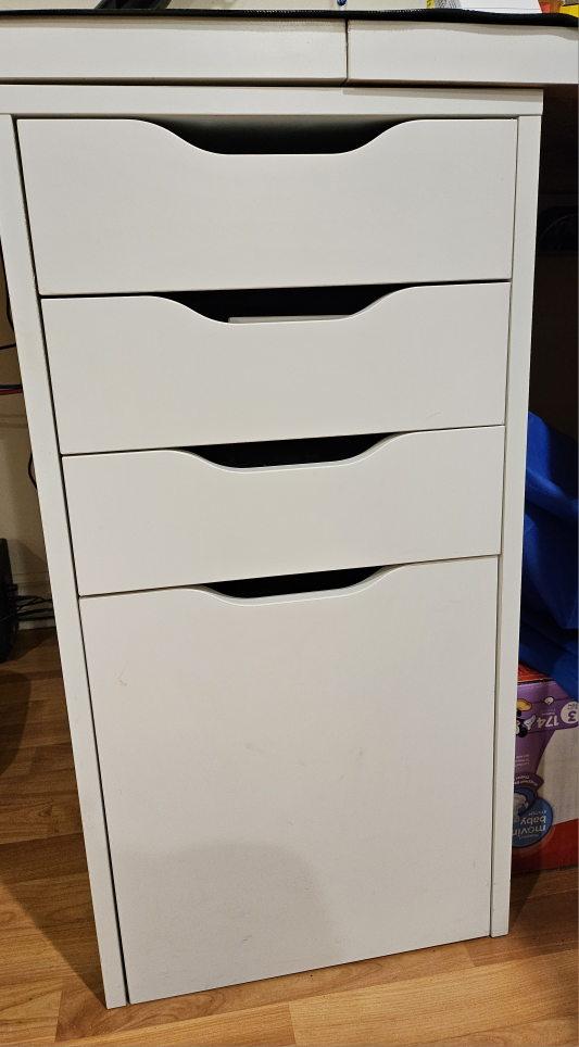 Ikea Alex Drawers with Drop File storage - photo 2