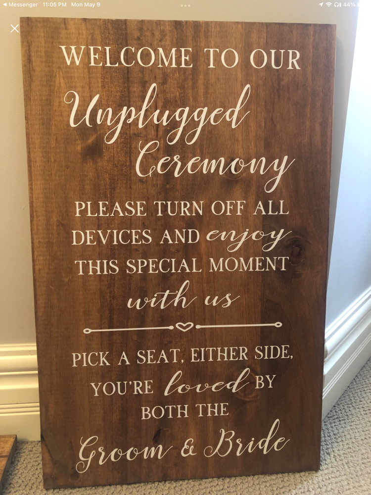 Wedding signs - photo 3